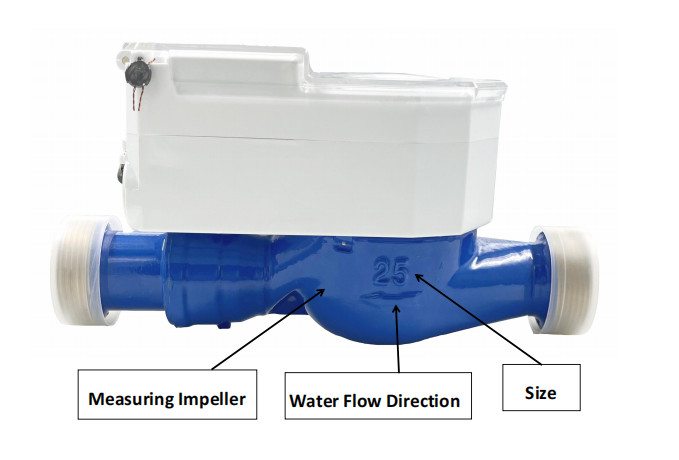 Koudwatermeter 0-40 C STS Standard Smart Watermeter met 4-M16/8-M16/8-M16/8-M20 verbindingsbouten