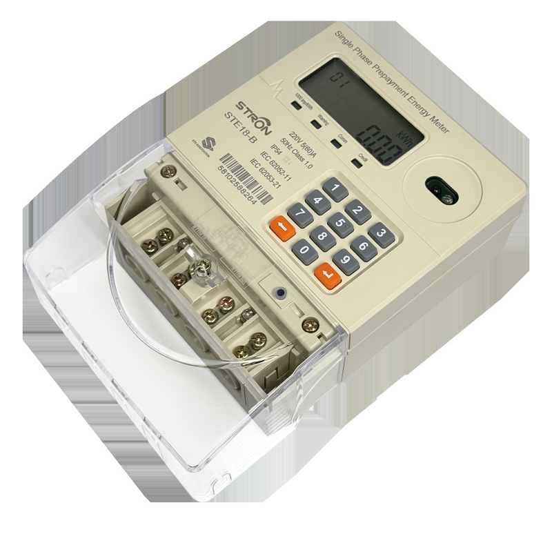 2025 Nieuw type enkelfasig STS met Smart Prepaid Meter