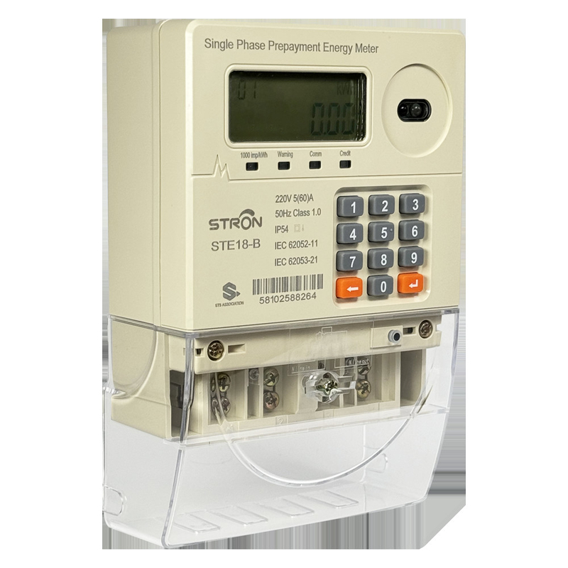 2025 Nieuw type enkelfasig STS met Smart Prepaid Meter