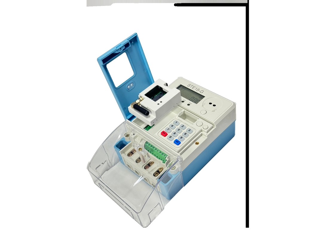 Smart Prepaid Electricity Meter Ondernemingen versterken met Smart Energy Management GPRS STS Prepaid Meter Single Phase Intelligent Mobile Payment met geavanceerde mobiele technologie