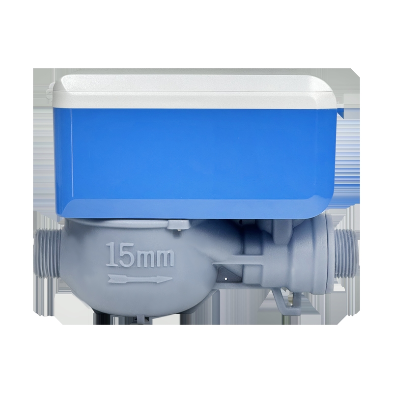 Draadloze slimme RF Laura prepaid watermeter met hoge capaciteit, fabrieksuitverkoop, IP68, met gesplitst toetsenbord, batterij met hoge capaciteit, OEM