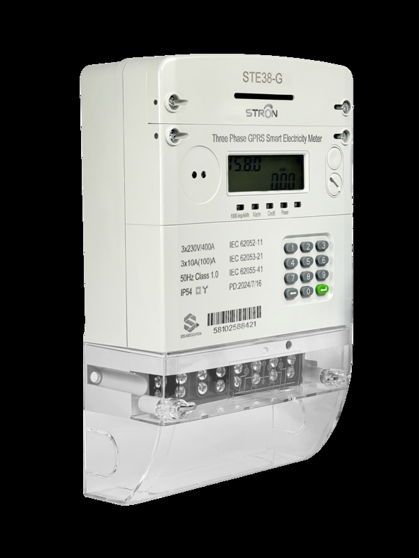 Low Credit Alarm en 220V Spanningsrating Krijg nu uw Single Phase Smart Prepaid Electricity Meter