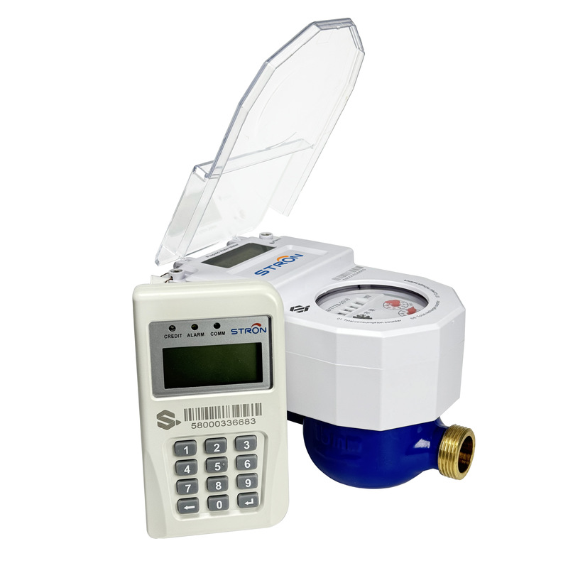 2025 Nieuwe Draadloze Communicatie RF Lora Slimme Split STS Prepaid Watermeter met 16MPA Waterdruk