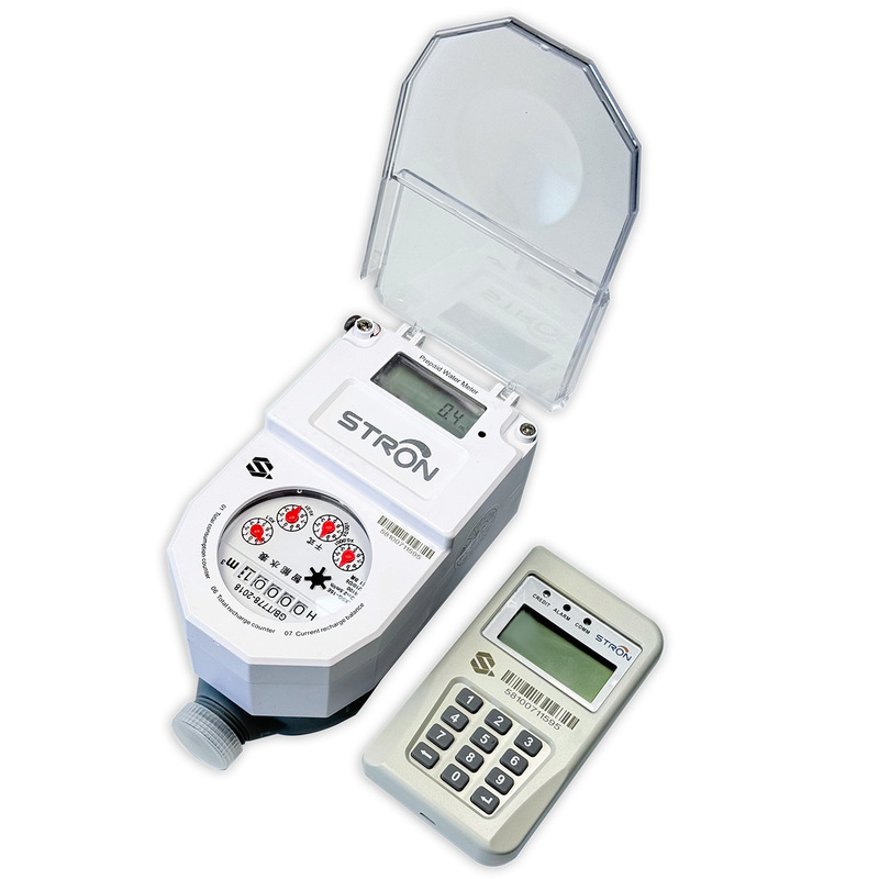 12 kg STW36B Voorafbetaalde watermeter die het waterverbruik meet nauwkeurig Duurzaam Geschikt voor commerciële en residentiële gebruik