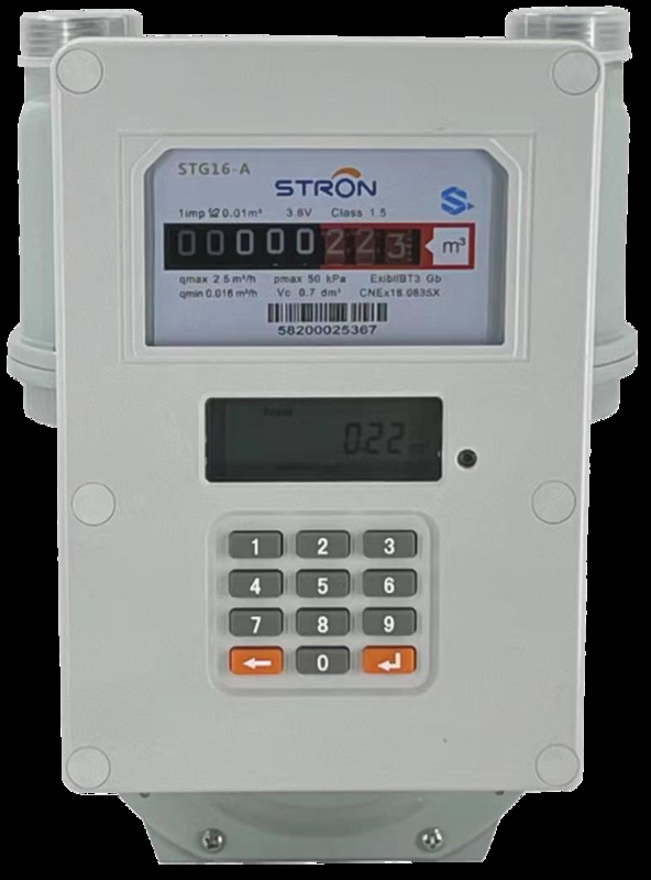 STS-gecertificeerde voorafbetaalde gasmeter - Precise metering, anti-tampering, multi-channel opladen ondersteund