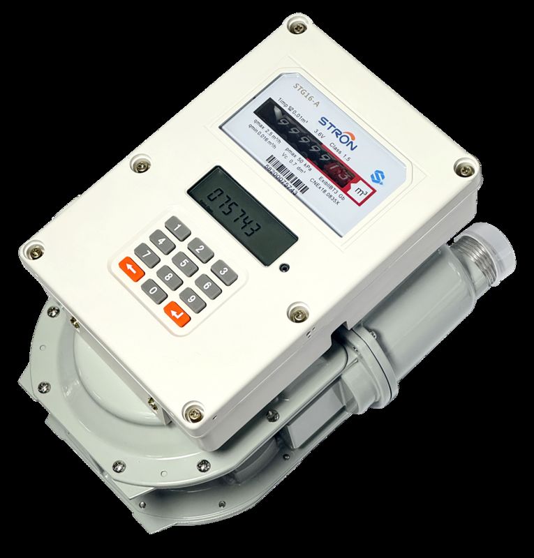 STS-standaard all-in-one prepaid gasmeter - ondersteunt M-PESA-opladen, NB-IoT-afstandsbewaking, manipulatiebeveiligd voor residentieel gebruik