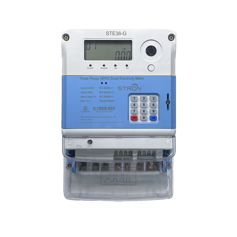 Smart Digital Meter Smart Prepaid Electricity Meter Mode Prepaid Token Type Capaciteit Onbeperkt Ideaal voor energiebewakings- en regelsystemen