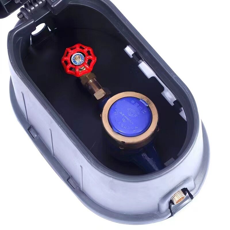 Levensduur 100000 uur Voorafbetaalde watermeter met body-sensitive switch type en M-PESA mobiele betaling