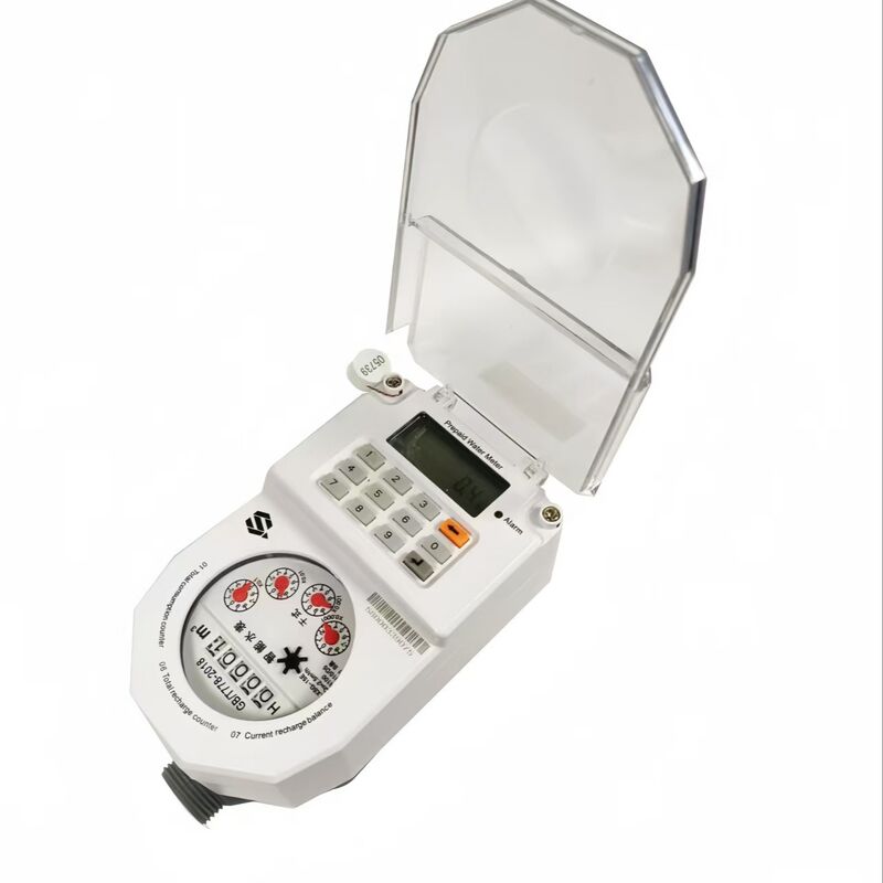 Voorafbetaalde watermeter watermeter met voorafbetaalde mogelijkheden ontworpen om waterbeheer- en factureringsoplossingen te ondersteunen