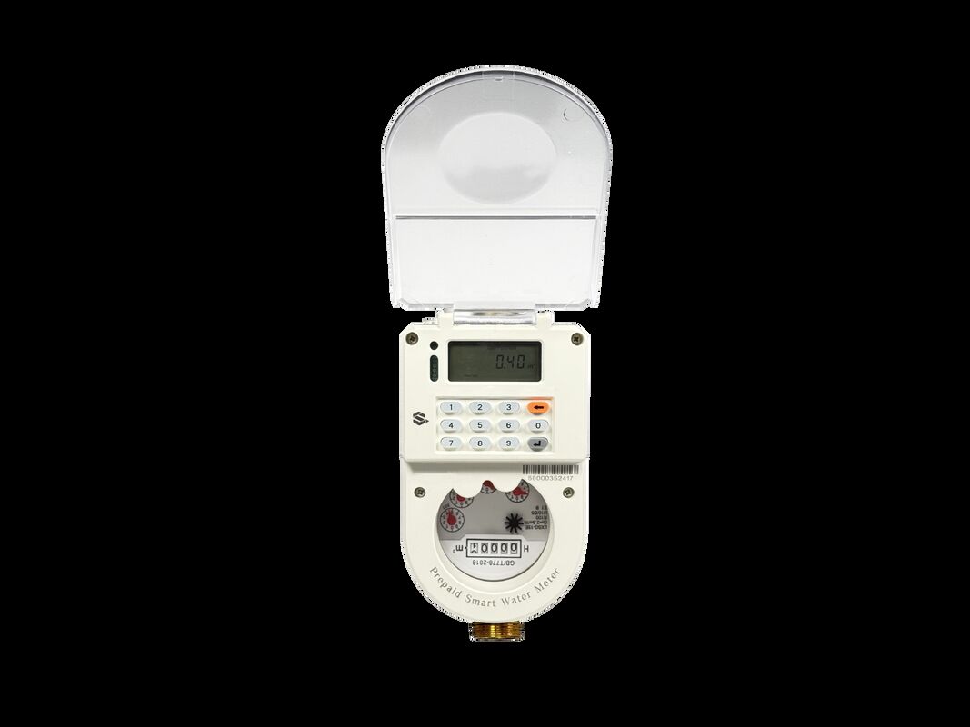 Slimme Prepaid STS Watermeter Serie ODM/ OEM Aanpasbaar Helder Mechanisch Display Herbruikbaar Messing Water