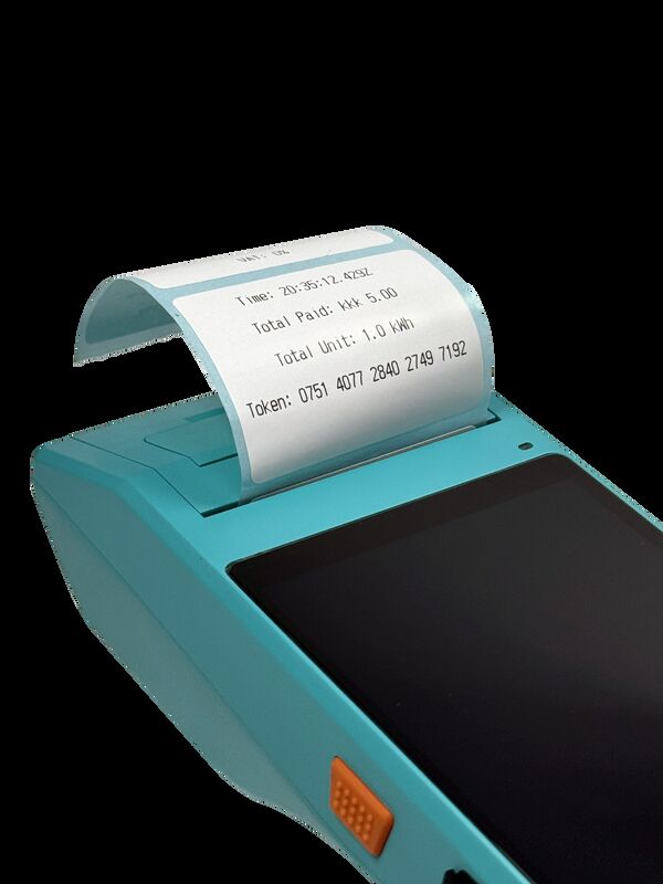 Deur-tot-Deur Opladen via Mobiele Verkoopwagen Handheld Terminal Oplaad Android 9.0 Handheld Betalingsterminal - Gebruiksvriendelijke Interface voor Snelle Oplaadbewerkingen