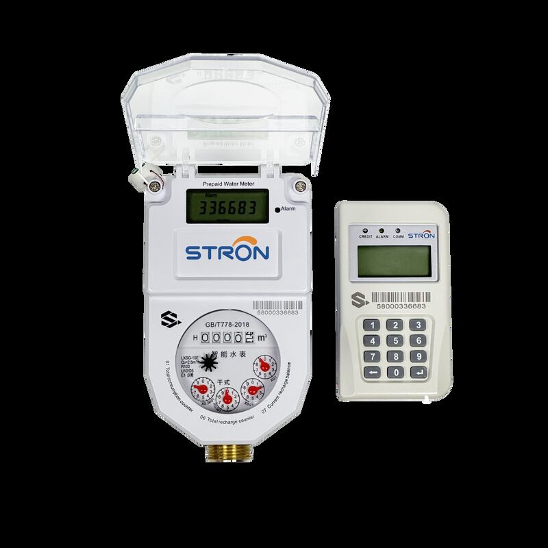 R100 Klasse B Multi-jet Prepaid STS Watermeter met Lora Communicatie CIU