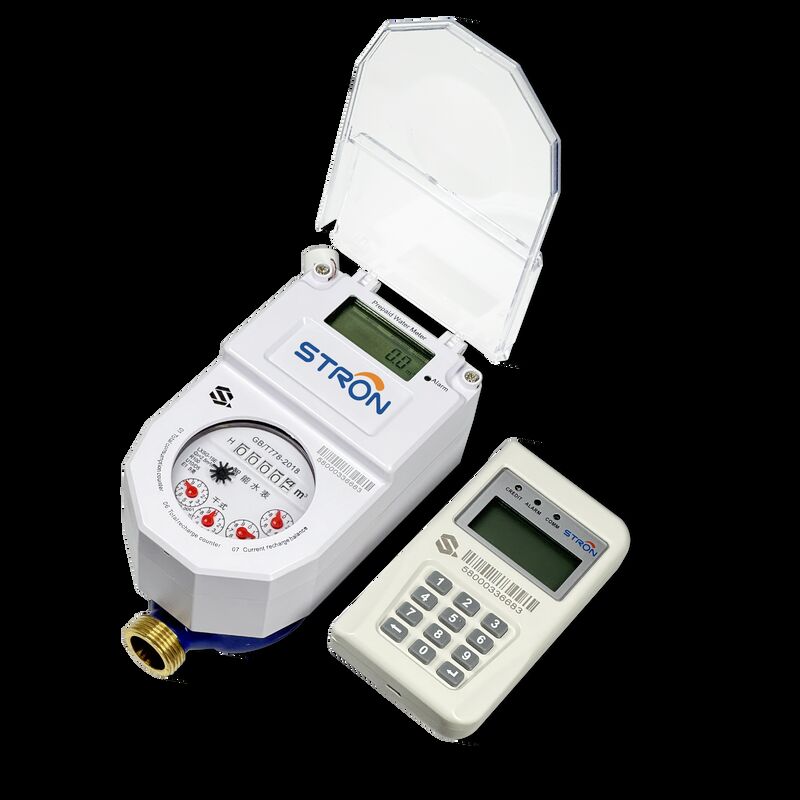 NB IOT Communicatie IOT Slimme watermeter Metalen behuizing Ideaal voor industriële toepassingen en continue monitoring