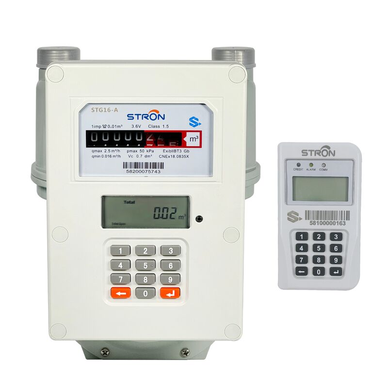 Maximale aangegeven waarde 99999.999 Hoogdrukluchtstroommeter Meting van kubieke meters voor industriële toepassingen nauwkeurig