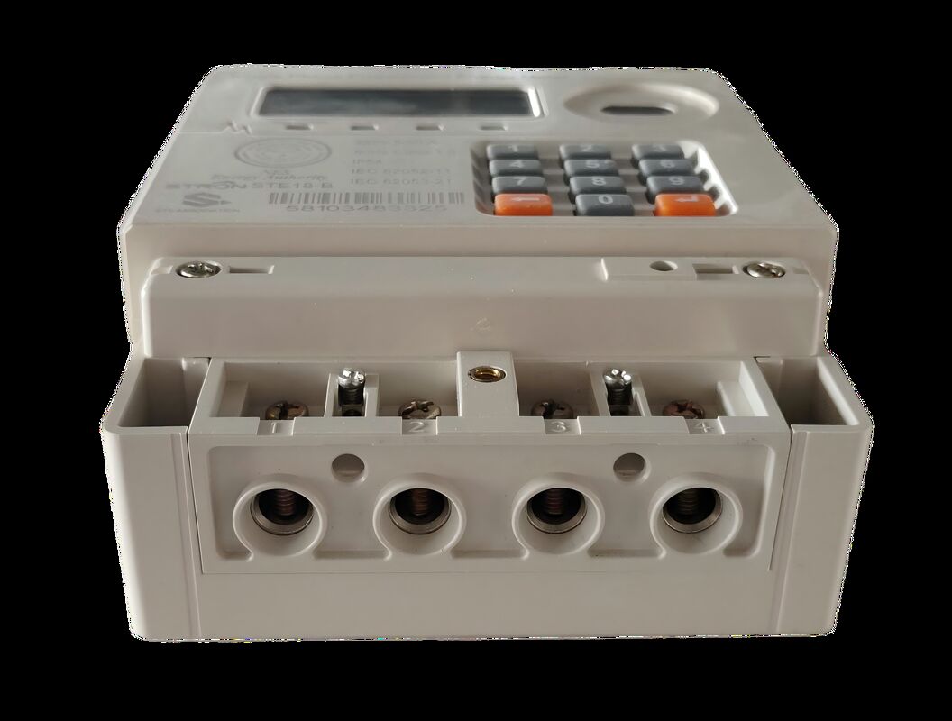 Smart Prepaid Electricity Meter geïntegreerd met onbeperkte capaciteit en Stronpay Vending Software Supporting Energy