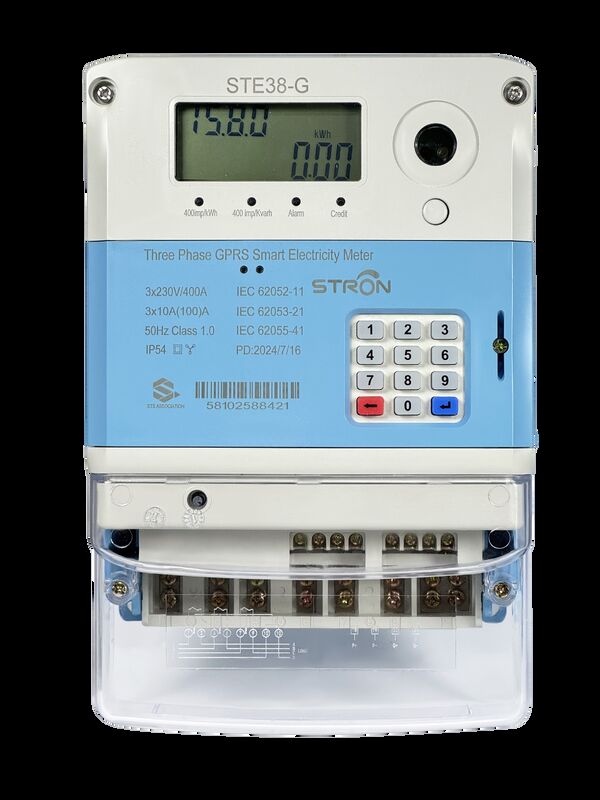 Slimme DRIE Meter Elektrische Meter Testapparatuur met Vooruitbetalingsmogelijkheid die Energiebewaking en Factureringsoplossingen garandeert