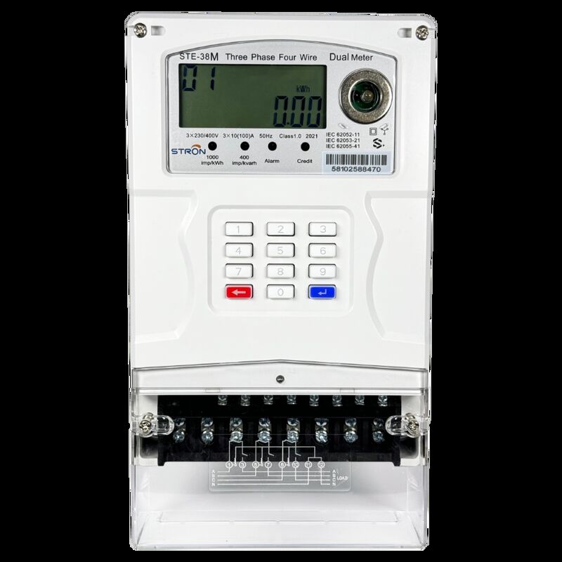 Smart Prepaid Electricity Meter ontworpen om aan internationale IEC- en ISO-normen te voldoen, waardoor consistente prestaties en duurzaamheid worden gewaarborgd