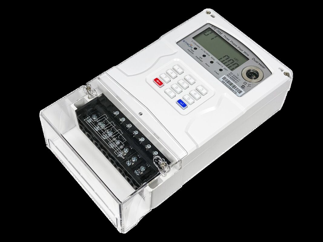 Dual Source Driefasige elektriciteitsmeter schakelt automatisch van meting tussen Net en Generator bronnen