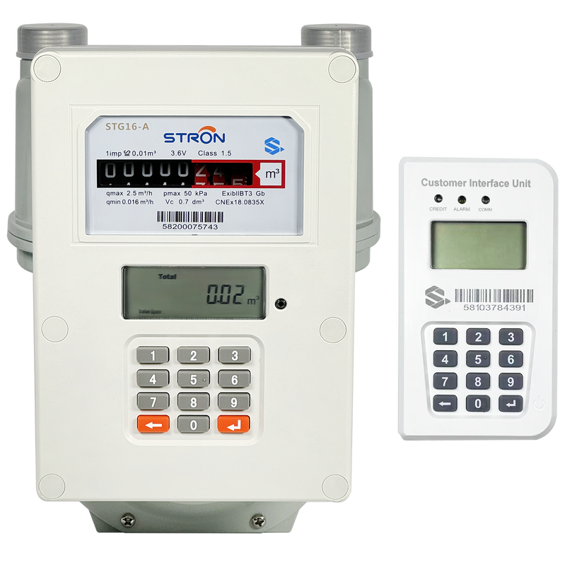 Fabrieksverkoop slimme gasmeter geoptimaliseerd voor verbruik, verlengt de batterijduur en vermindert de onderhoudsfrequentie op afgelegen locaties