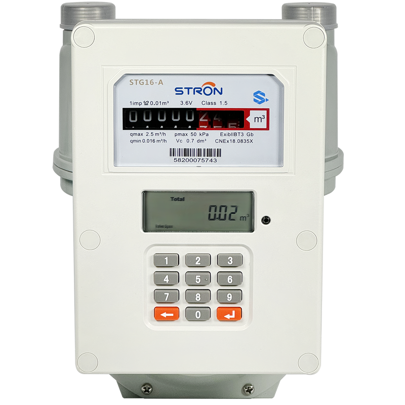 Fabrieksverkoop slimme gasmeter geoptimaliseerd voor verbruik, verlengt de batterijduur en vermindert de onderhoudsfrequentie op afgelegen locaties