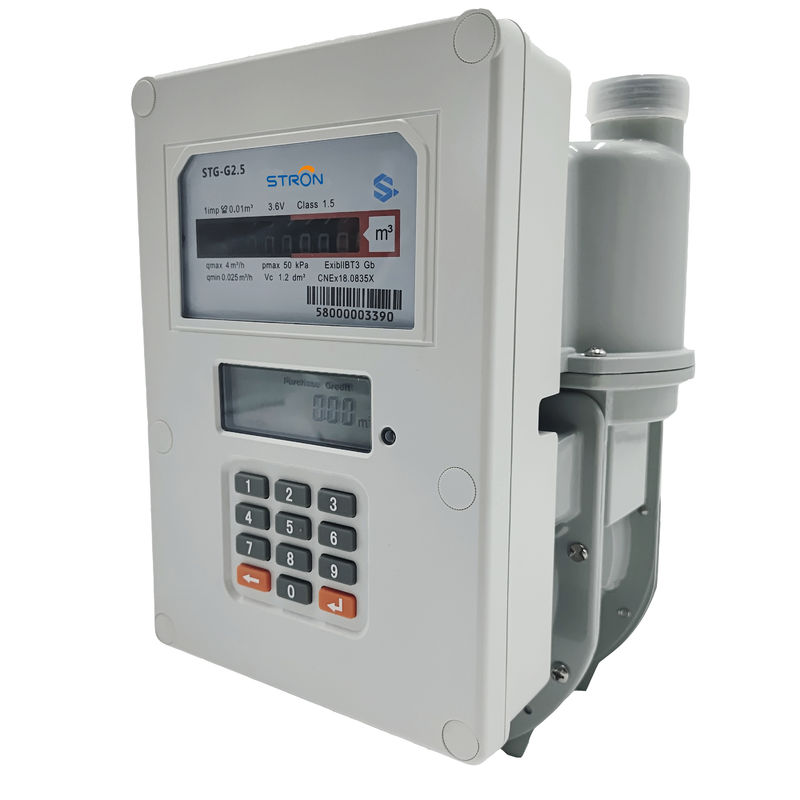 Meter van de het Gasstroom van STS 2.5m3/H 1.2L de Draagbare met Aluminiumgeval