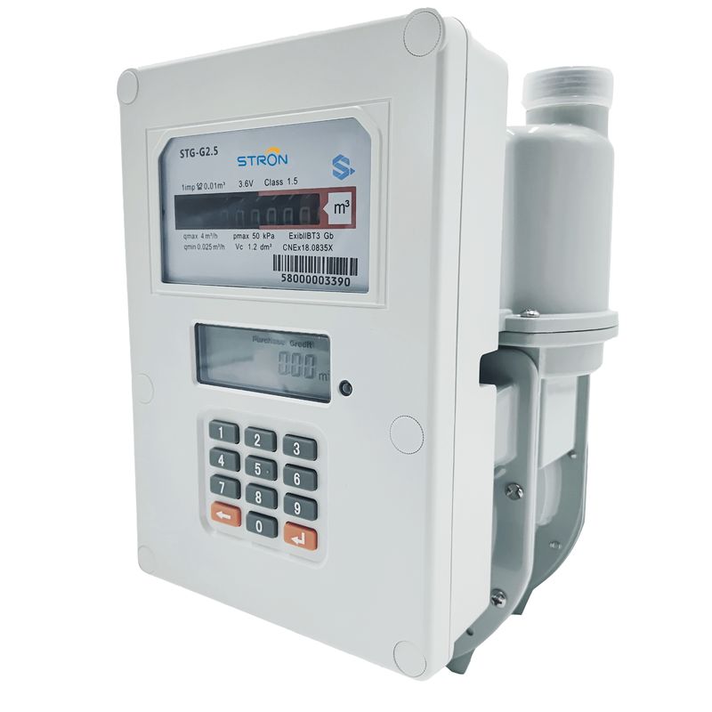 Meter van de het Gasstroom van STS 2.5m3/H 1.2L de Draagbare met Aluminiumgeval