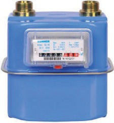 Twee de Stroommeter van het Pijp0.8l Compacte Gas, 1.6m3/H-de Meter van het Diafragmagas