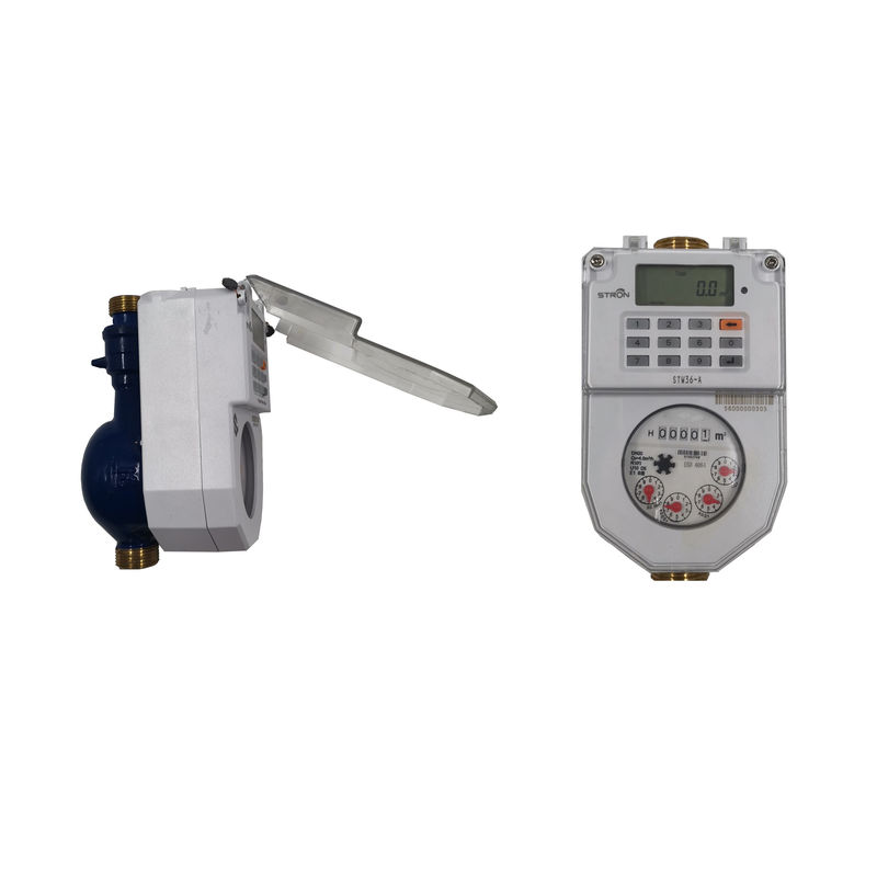 ISO4046 waterdichte IP68 betaalde Watermeter met niet Terugkeerklep vooruit