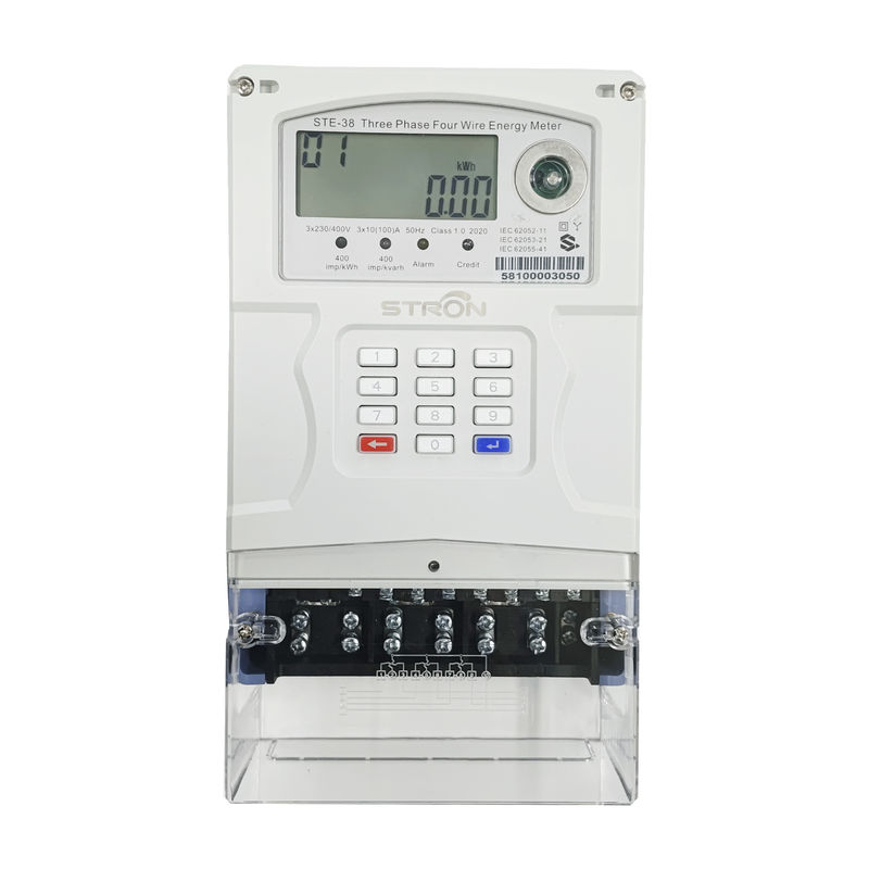 Betaal aangezien u Vooruitbetaalde toetsenbordtype STS van de Elektriciteitsmeter Norm gaat