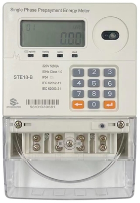 Klasse 1 Elektrische Slimme Meter Nauwkeurige Metingen met Gebruiksvriendelijke Toetsenbordbediening
