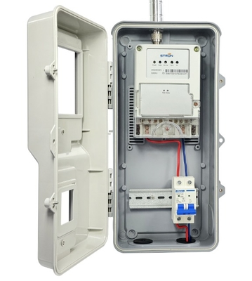 STRON STC18-A AMI Data Concentrator Unit 300 Smart Meter Capacity LoRa-RF GPRS IP54 Behuizing voor gegevensbeheer