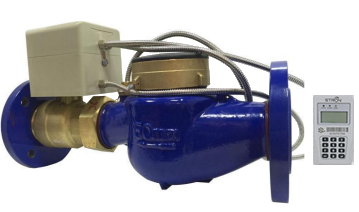 Precieze industriële watermeters met LORA-RF-communicatiemodule met een maximum van 99999