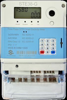 The STRON STS Three phase split-type electricity prepaid  meter