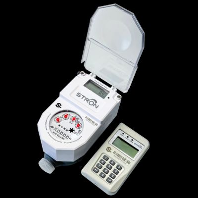 DN20 Prepaid Water Meter RF Communicatiemodule Prepaid Modus Zorgt voor Gegevensoverdracht van Waterverbruik en Prepaid Controle