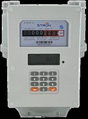 STS Keypad Prepaid Gas Meter met IC Card APP Recharge en Anti-Tamper