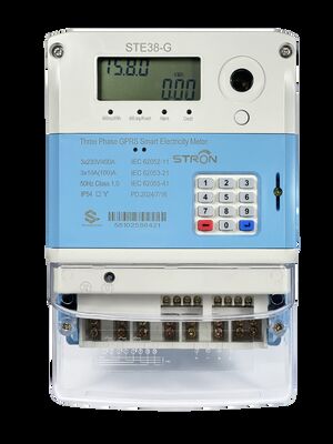 Precision Class Class 1 Smart Prepaid Electricity Meter 230V Nominale Spanning 50-60HZ Frequentie Ontworpen voor energiemeting en kostencontrole