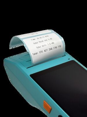 Deur-tot-Deur Opladen via Mobiele Verkoopwagen Handheld Terminal Oplaad Android 9.0 Handheld Betalingsterminal - Gebruiksvriendelijke Interface voor Snelle Oplaadbewerkingen