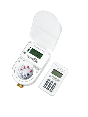 STS PREPAID GROTE BATTERIE WATERMETER