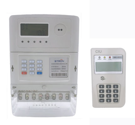 Norm van ste38-s Stron STS betaalde de Gespleten Meter In drie stadia van de Elektriciteitsmeting met CIU Hotsale vooruit