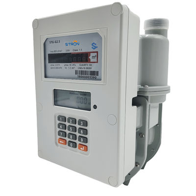 IP67 antistamper Vooruitbetaalde Gasmeter, Meter van de het Gasstroom van 1.6m3/H de Draagbare