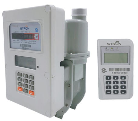ISO9001 de Meter van het zwakstroomgas, Intelligente het Gasmeter van G2.5