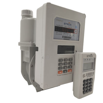 De waterdichte Meter van het het Toetsenbord0.7l Vooruitbetaalde Gas van IP67 Gespleten met CIU