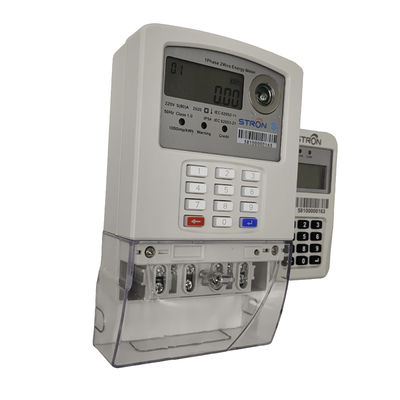 Het gespleten Toetsenbord betaalde de Meter van de Enige Faseelektriciteit met CIU vooruit