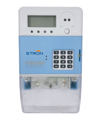Van de de Enige Fasesmart Vooruitbetaalde Elektriciteit van 60HZ 8kV de Metersts Norm