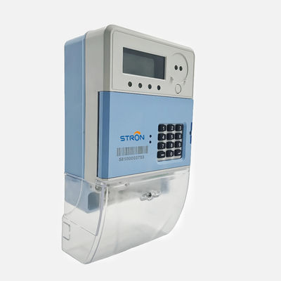 Van de de Elektriciteitsmeter van IP54 16kV 1600imp/KWh de Smart Vooruitbetaalde Enige Fase