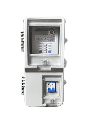 Ce-ABS Doos Pool van de Enige Fase zette de Elektrische Meter Huishouden Elektroapparaten op