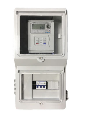 ISO9001 Opgezette Muur In drie stadia van de de Meterdoos van PC IP65 de Elektrische